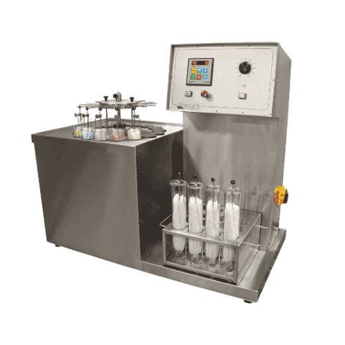 DK Atmospheric Sample Dyeing DK 常壓式樣品染色機 DK Atmospheric Sample Dyeing Machine 可於常壓至沸點條件下進行實驗室樣品染色