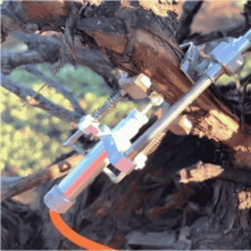 Stem Dendrometer.-1 #Implexx #台灣代理 #樹液流感測器 #SapFlowSensor #徑度計 #Dendrometer #葉片溫度感測器 #莖幹含水量 #邊材水分 #熱脈衝探針 #HeatPulseProbe #校準型感測器 #高精度量測 #樹幹徑度計 #TrunkDendrometer #莖徑度計 #StemDendrometer #果實徑度計 #FruitDendrometer #DE1T #SD5T #SD10T #FILT #FIMT #FIST #LVDT #微米級量測 #最大日收縮量 #MDS #莖幹生長監測 #果實生長監測 #生長速率 #碳分配 #植物水分關係 #水分逆境 #乾旱研究 #植物生理學 #熱脈衝法 #DMA #森林水文 #生態水文學 #蒸散量 #作物水分管理 #作物蒸散量 #ETc #節水灌溉 #灌溉監測 #灌溉管理 #灌溉排程 #精準灌溉 #果園管理 #葡萄園管理 #杏仁園 #芒果 #施肥管理 #採收管理 #果實分級 #採後儲藏 #果實品質 #產量提升 #作物品質 #SDI12 #IoT農業 #IoT環境監測 #LoRaWAN #NB_IoT #低功耗 #野外監測 #水分儲存 #科研儀器 #環境監測設備 #台灣 #農業科技 #智慧農業 #精準農業 #AgTech #SmartFarming #PlantScience #PlantPhysiology #EnvironmentalMonitoring #FieldResearch #EcoHydrology #氣候變遷