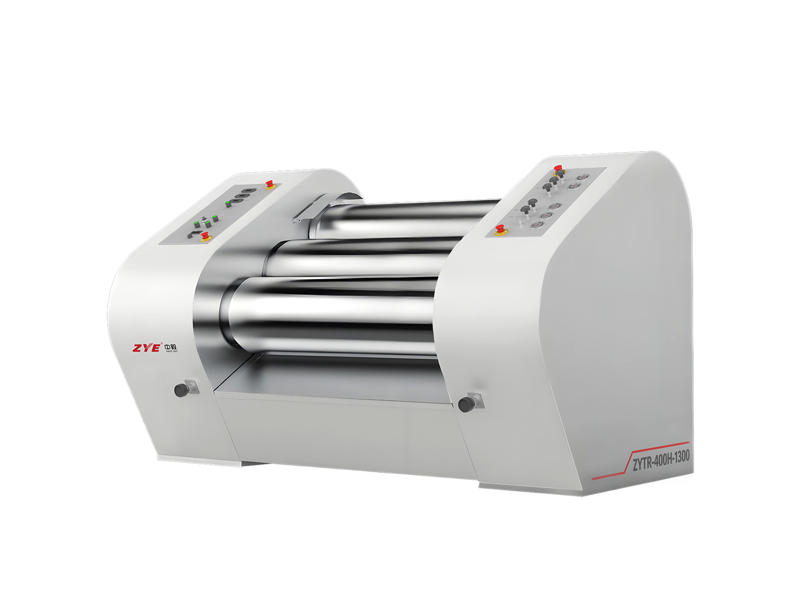 ZYTR-400H-1300 #液壓三輥研磨機 #液壓三輥機 #精密三輥機 #WR無中高輥技術 #三輥機間隙控制 #1微米研磨精度 #四點壓力三輥機 #工業三輥研磨機 #大型三輥機 #量產研磨設備 #防爆三輥機 #陶瓷輥研磨機 #碳化鎢輥 #電子漿料研磨 #導電銀膠研磨 #焊錫膏研磨設備 #鋰電池漿料研磨 #全固態電池材料研磨 #油墨塗料量產研磨 #陶瓷漿料分散 #高精度工業研磨機 #ZYTR200H #ZYTR400H #ZYE中毅 #液壓研磨台灣 #台灣三輥機代理 #工業研磨分散設備 #精密量產研磨線 #B2B工業設備 #台灣製程設備代理