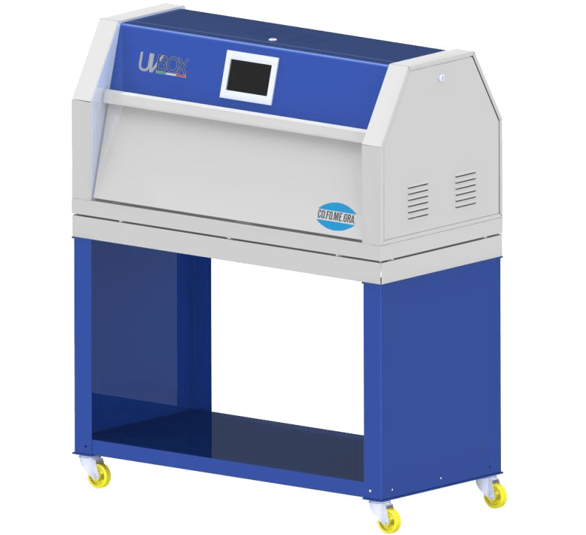 #UVBOXEnhanced #紫外線老化測試機 #UVA340 #UVB313 #冷凝式UV箱 #觸控紫外線機 #COFOMEGRA #義大利製造 #48樣品位 #ASTMG154 #ISO4892 #太陽能板測試 #汽車內裝耐候 #塗料老化 #塑膠光降解 #低維護成本 #工業4.0檢測 #台灣實驗室設備 #材料檢測 #TAF認證 #台灣代理義大利UV螢光燈老化試驗箱 #符合ASTMG154與ISO4892標準的紫外線老化機 #觸控螢幕可程式控制的UV老化箱 #可容納48個標準樣品的紫外線試驗機 #具備冷凝與噴淋功能的UV老化測試設備
